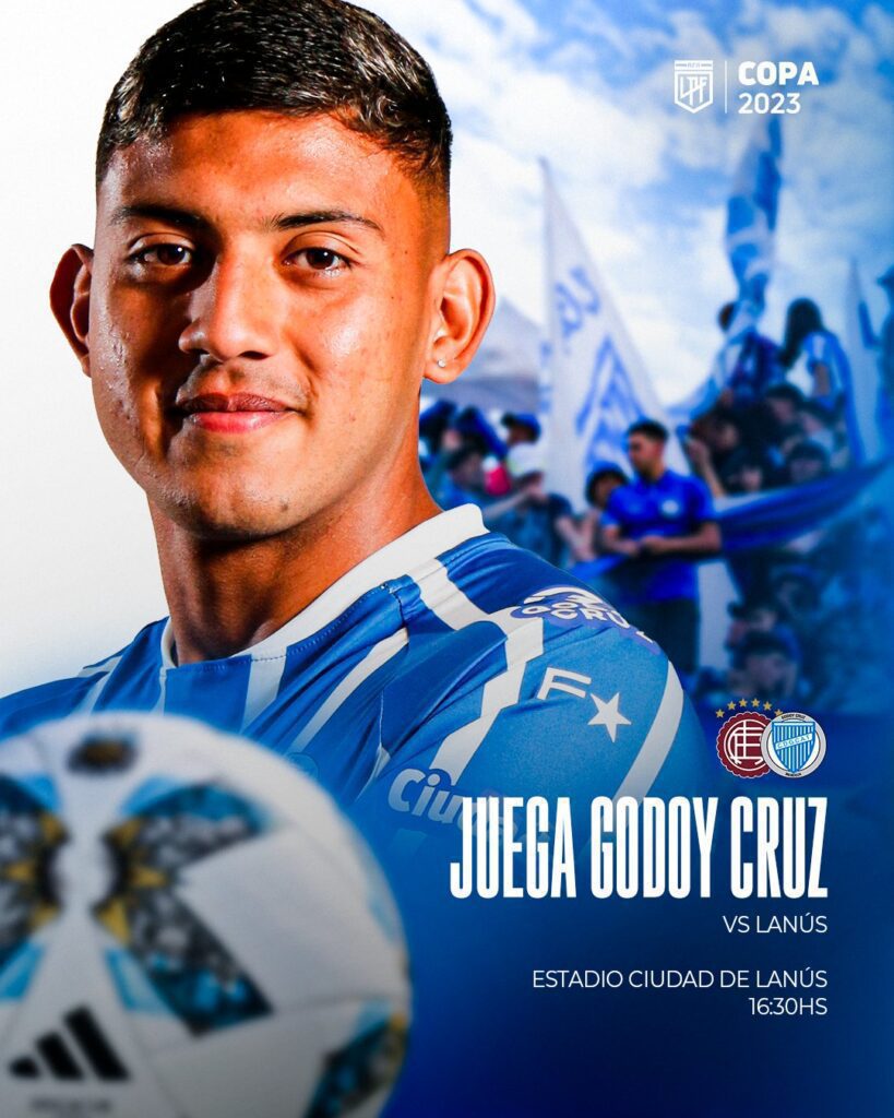 Foto @ClubGodoyCruz Twitter Oficial del Club Deportivo Godoy Cruz Antonio Tomba.