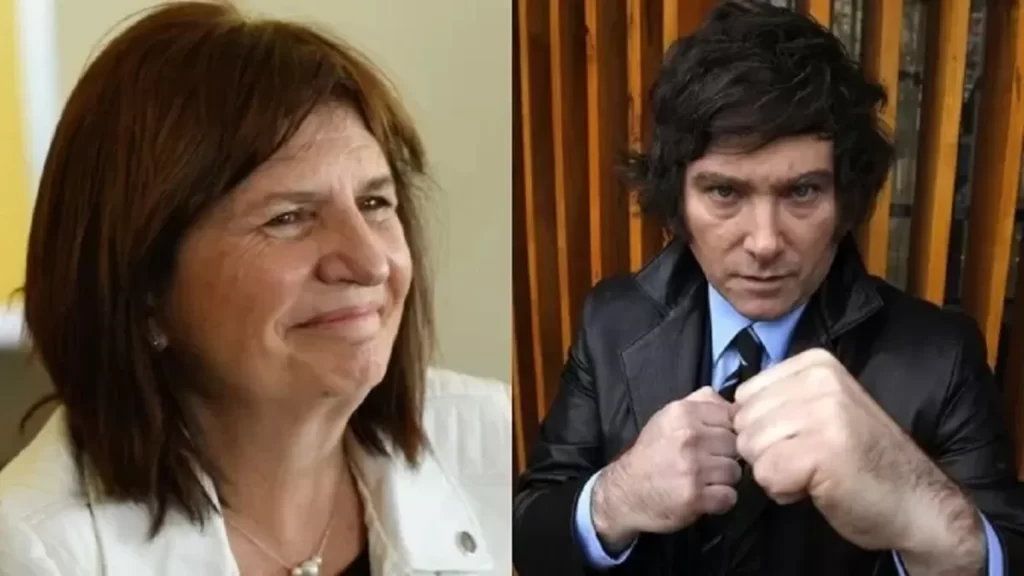 Bullrich y Milei 