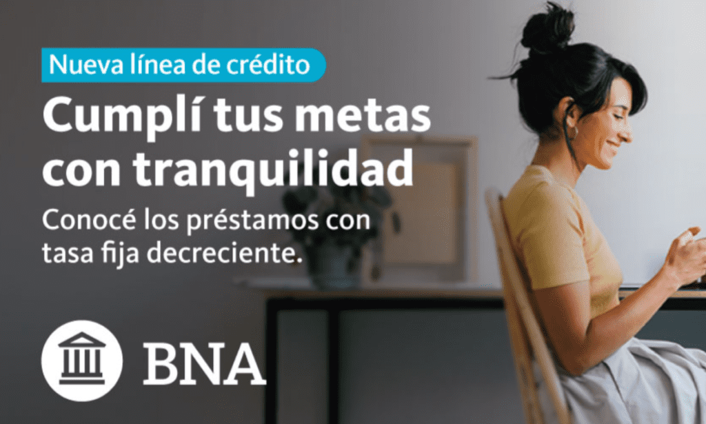 Cómo es el préstamo del Banco Nación