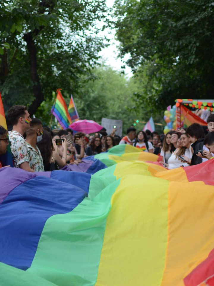 Marcha Federal del Orgullo Antifascista en Mendoza