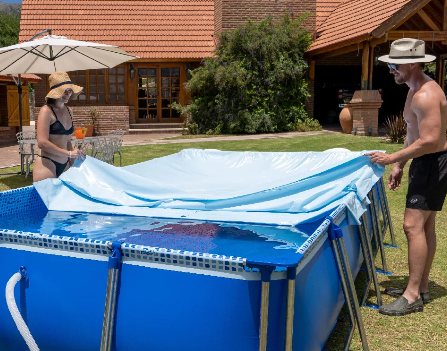 pileta de lona