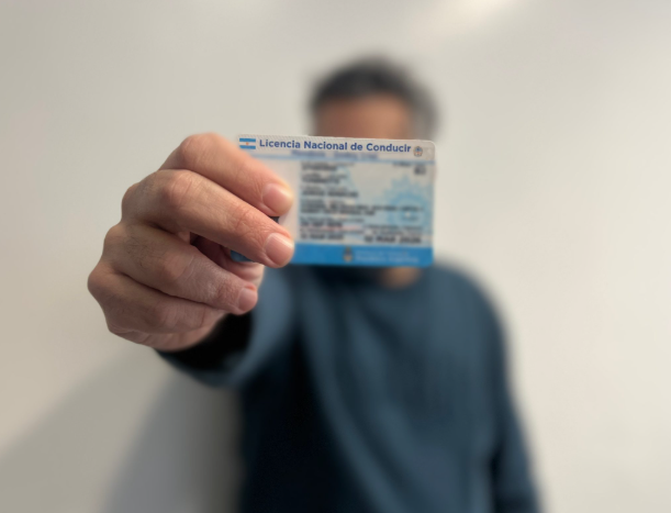 Cambio la licencia de conducir