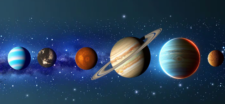 cómo ver la alineación de 7 planetas de hoy