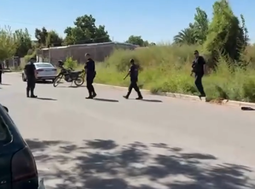 cuerpo calcinado encontrado en Las Heras