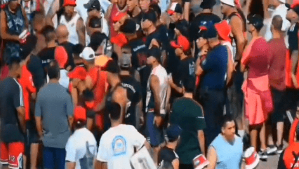 8 Simpatizantes de River detenidos