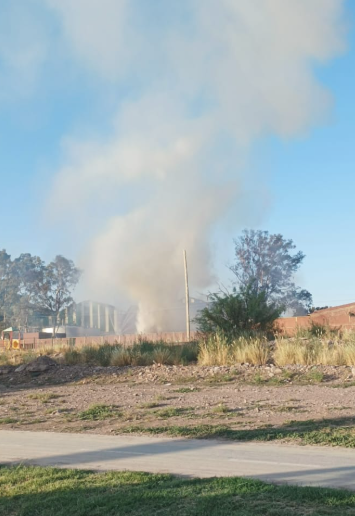 Incendio en Cristalerías Cattorini