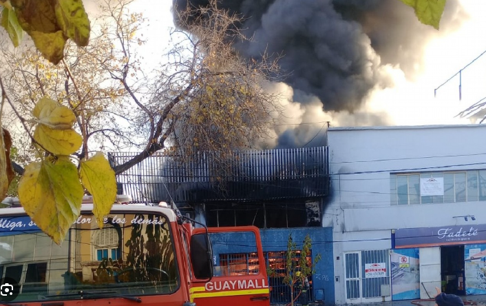 Falleció un hombre al incendiarse su casa