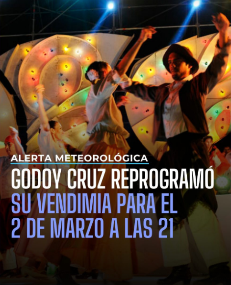 suspenden la vendimia en Godoy Cruz