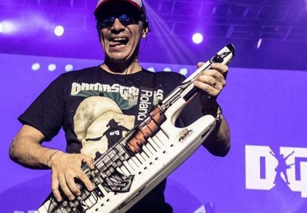 le rompieron el teclado a Pablito Lescano