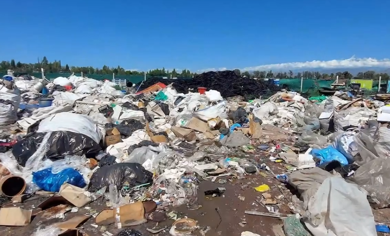 basural clandestino en Mendoza
