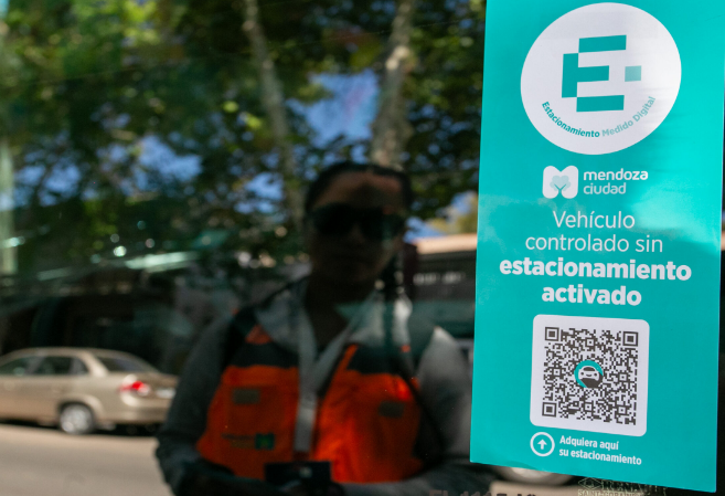 Estacionamiento medido digital en Mendoza