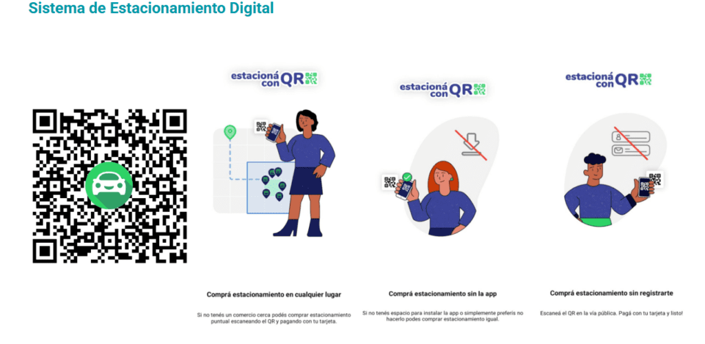 Estacionamiento medido digital en Mendoza