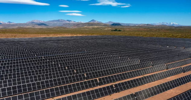 primer parque solar en Mendoza