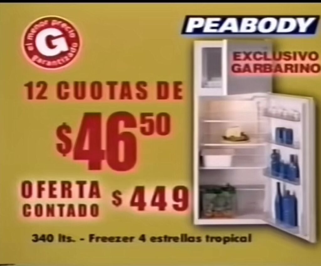 Precios antiguos Argentina