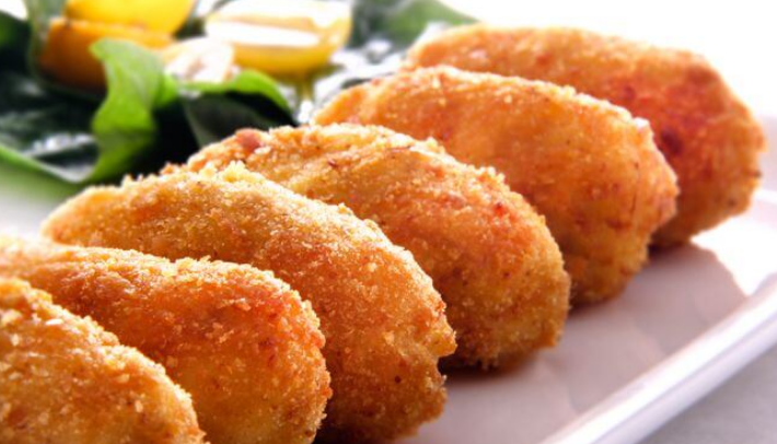 receta de bombas de papa con queso