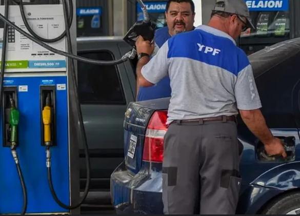 Aumento el combustible