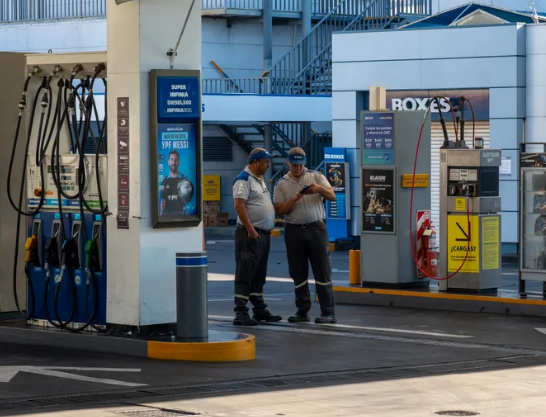 Aumento el combustible