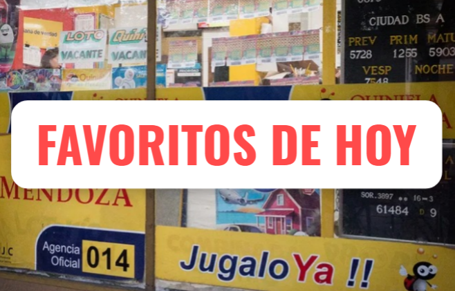 Los favoritos de hoy quiniela