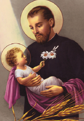 san Cayetano estampita