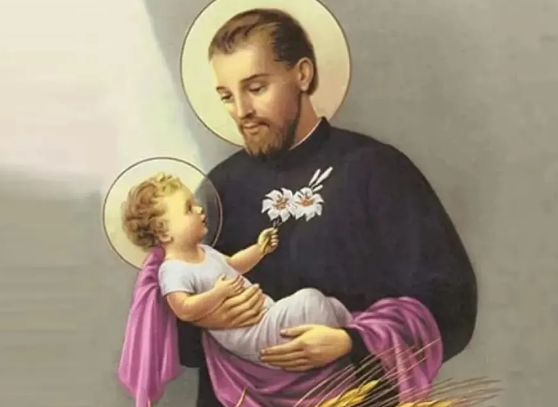 san Cayetano estampita