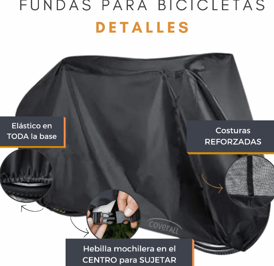  cubre bicicletas