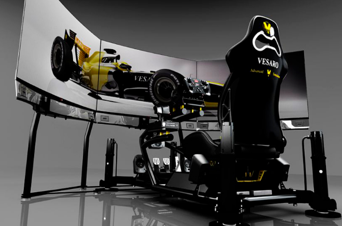 simulador de F1 profesional